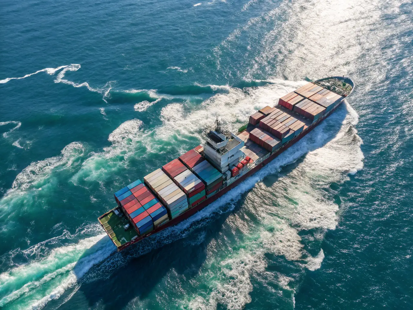 A photograph of a tanker ship transporting petroleum products across the ocean, symbolizing global reach and reliable distribution.